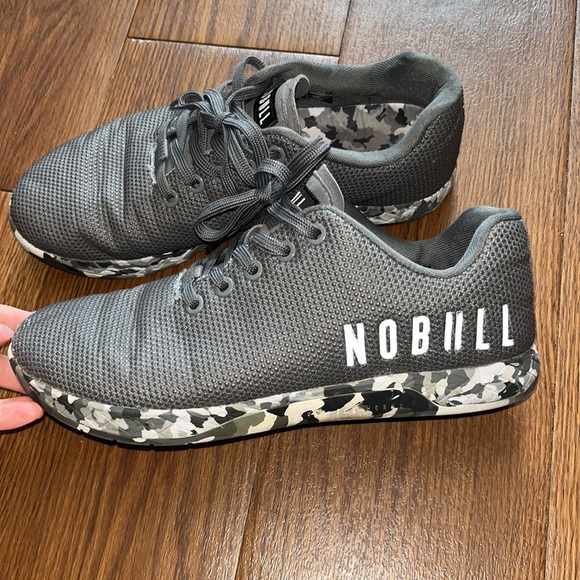 NOBULL Shoes Nobull Wild Gray Camo Trainers Womens Size 9 Mens Size